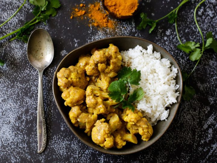 Vegan Cauliflower Korma Donut follow the Crowd