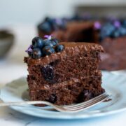 Chocolate Blueberry Cake Featured Image