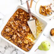 Vegan Pumpkin Baked Oats Featured Image