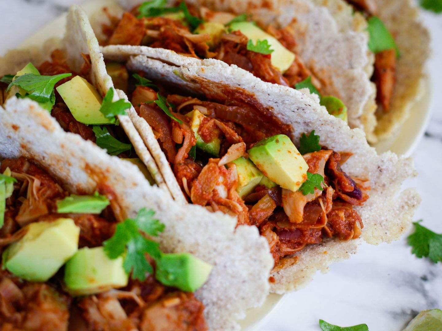 4 Tacos close up